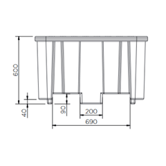 1 Drum Spill Pallet - Fosse Liquitrol