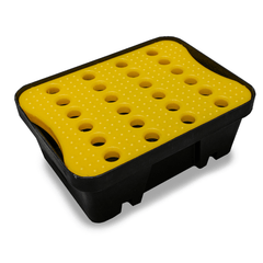 10 Litre Poly Spill Tray With Grid - Fosse Liquitrol