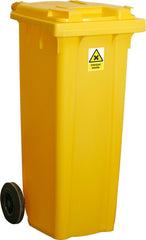120 Litre 2 - Wheeled Lockable Clinical Waste Bin - Fosse Liquitrol