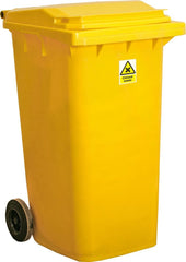 240 Litre 2 - Wheeled Lockable Clinical Waste Bin - Fosse Liquitrol