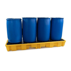 4 Drum In Line Spill Pallet - Fosse Liquitrol