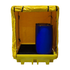 4 Drum Spill Pallet Frame & Cover - Fosse Liquitrol