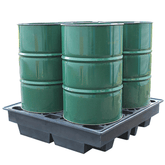 4 Drum Spill Pallet | Recycled - Fosse Liquitrol
