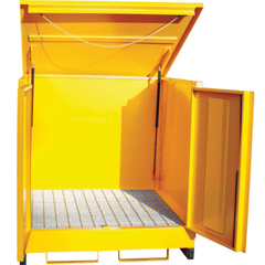 4 Drum Steel Store Lid & Door - Fosse Liquitrol