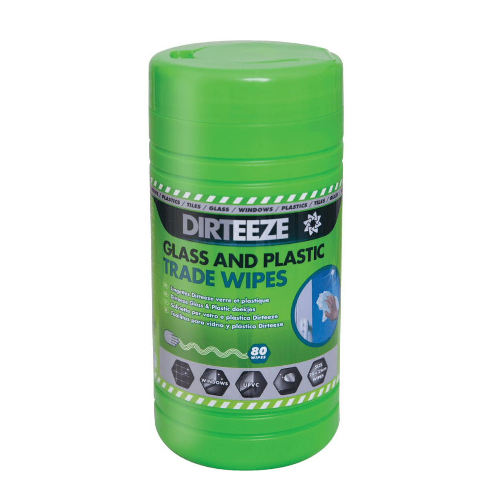 Dirteeze Glass & Plastic Trade Wipes - Fosse Liquitrol