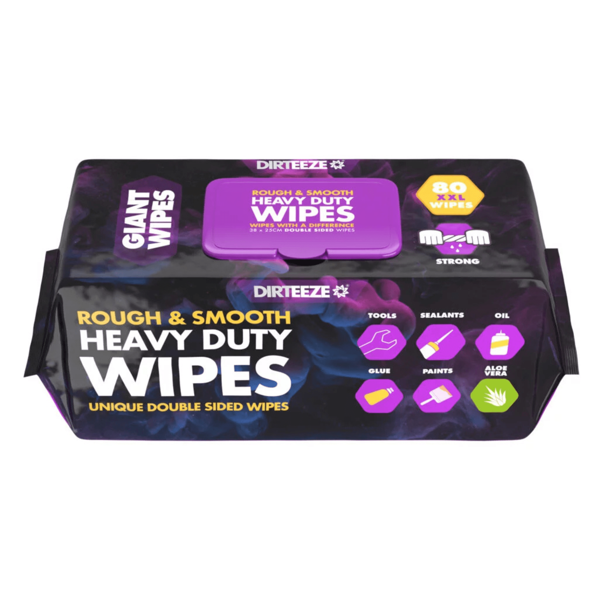 Dirteeze Rough & Smooth Giant Wipes - Fosse Liquitrol