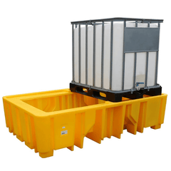 Double Freestanding IBC Spill Pallet - Fosse Liquitrol