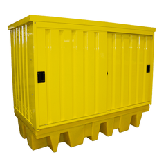 Double IBC Hardcover Spill Pallet - Fosse Liquitrol