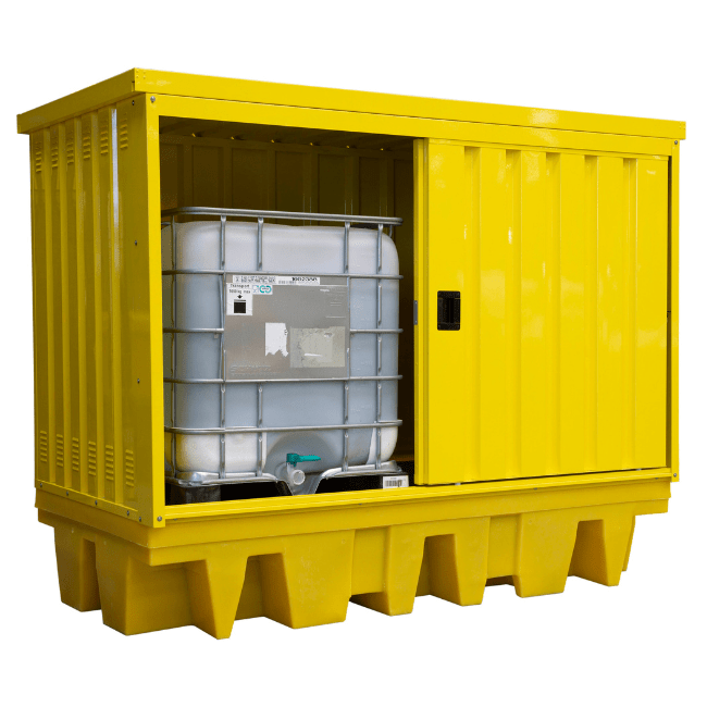 Double IBC Hardcover Spill Pallet - Fosse Liquitrol
