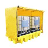 Double IBC Spill Pallet Frame and Cover - Fosse Liquitrol
