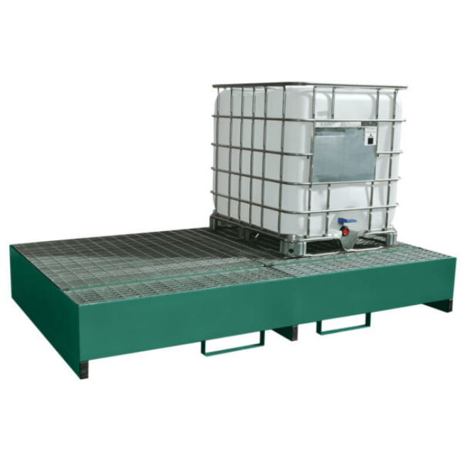 Double IBC Steel Spill Pallet - Fosse Liquitrol