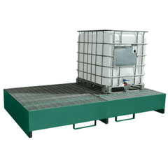 Double IBC Steel Spill Pallet - Fosse Liquitrol