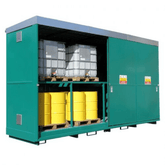 Dual Purpose Store 32 Drum / 8 IBC - Fosse Liquitrol