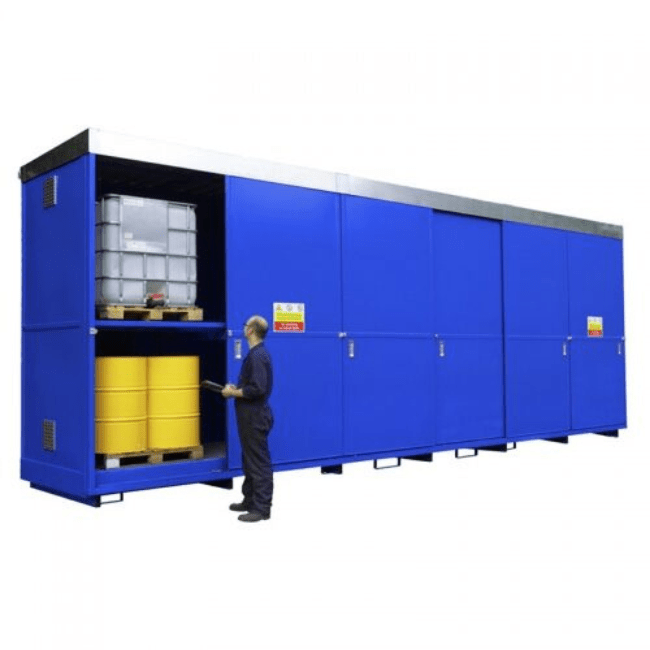 Dual Purpose Store 48 Drum / 12 IBC - Fosse Liquitrol