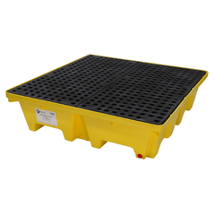 Enpac 4 Drum 4 - Way Entry Spill Pallet - Fosse Liquitrol