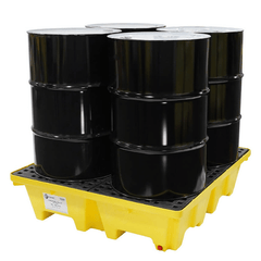 Enpac 4 Drum 4 - Way Entry Spill Pallet - Fosse Liquitrol