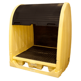 Enpac 4 Drum Hard Cover Spill Pallet - Fosse Liquitrol