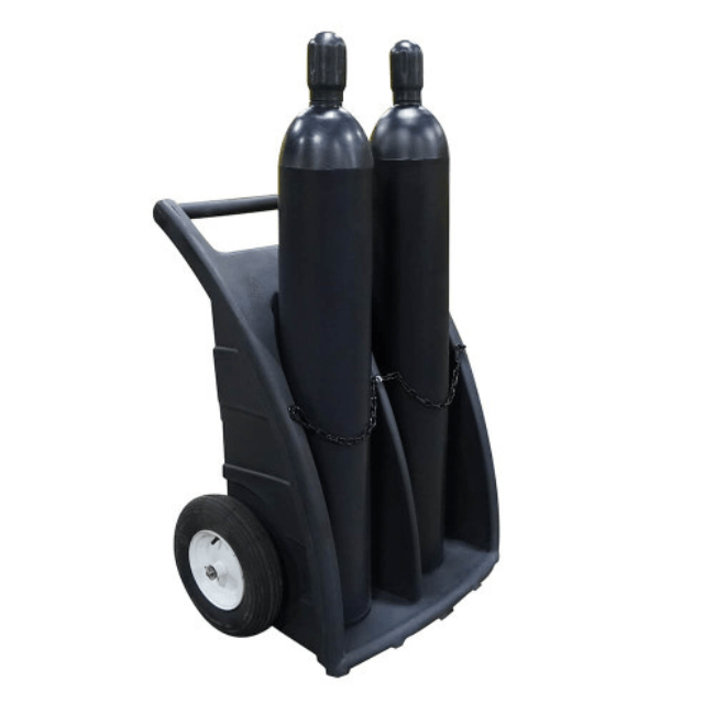 Enpac Dual Gas Cylinder Trolley - Fosse Liquitrol