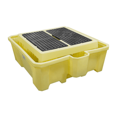Enpac IBC Spill Pallet With Grid & Integral Dispenser - Fosse Liquitrol