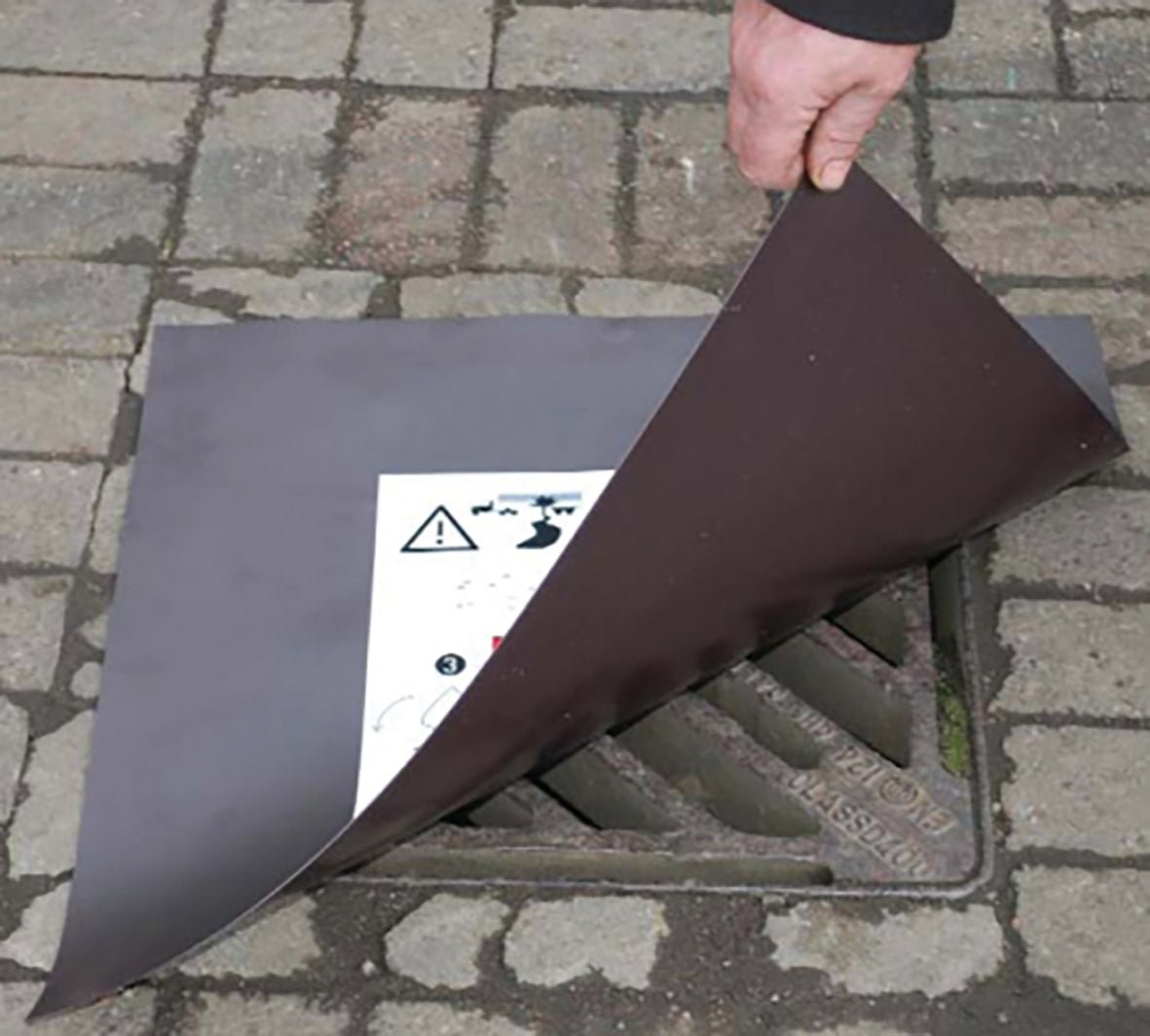 Magnetic Drain Cover 1000 x 1000mm - Fosse Liquitrol