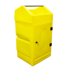 Poly Dispensing Lockable Cabinet (With Roll Holder) - Fosse Liquitrol
