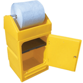 Poly Dispensing Lockable Cabinet (With Roll Holder) - Fosse Liquitrol