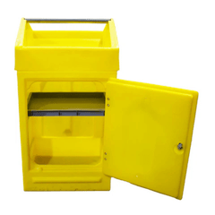 Poly Dispensing Lockable Cabinet (With Roll Holder) - Fosse Liquitrol