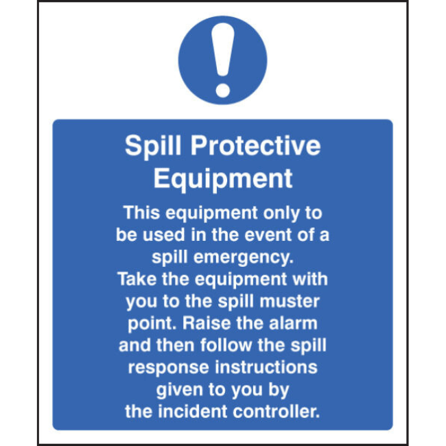 Protective Equipment Sign SAV - Fosse Liquitrol