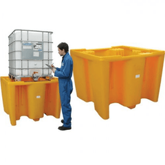 Single Freestanding IBC Spill Pallet - Fosse Liquitrol