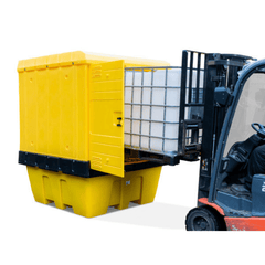 Single IBC Hardcover Spill Pallet - Fosse Liquitrol