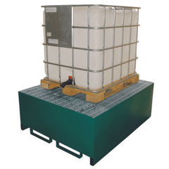 Single IBC Steel Spill Pallet - Fosse Liquitrol