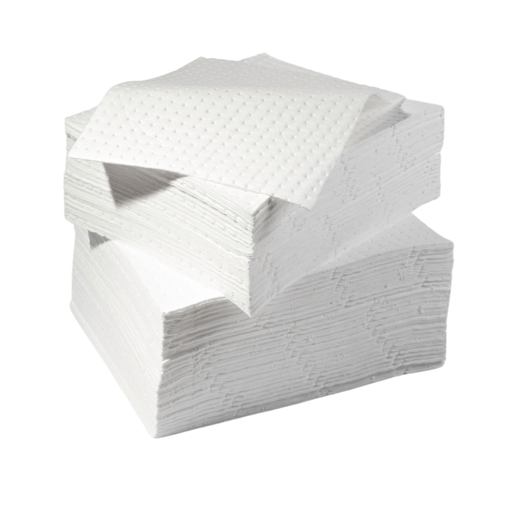 Spilchoice Oil & Fuel Light Weight Non - Linting Pad | Pack of 100 - Fosse Liquitrol
