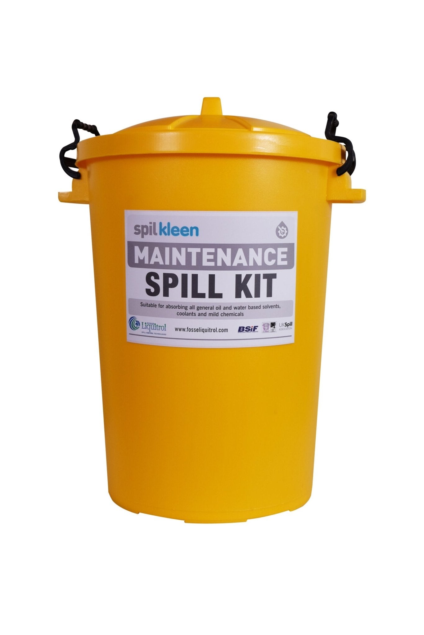 Spilkleen Maintenance Spill Kit 90 Litre Bin - Fosse Liquitrol