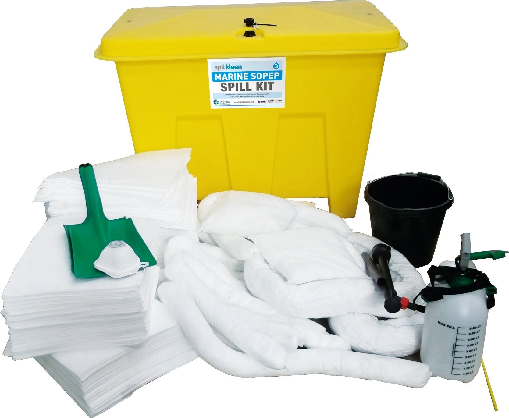 Spilkleen Marine SOPEP Spill Kit 1900 Litre - Fosse Liquitrol