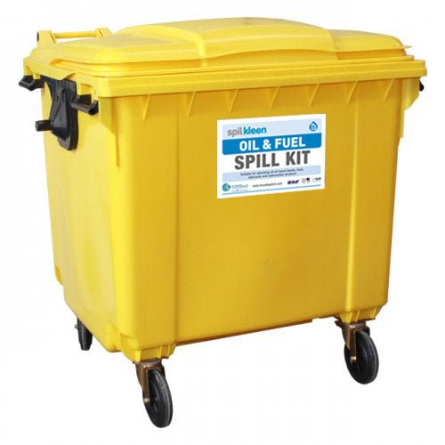 Spilkleen Oil & Fuel Mobile Locker Spill Kit 660 Litre - Fosse Liquitrol