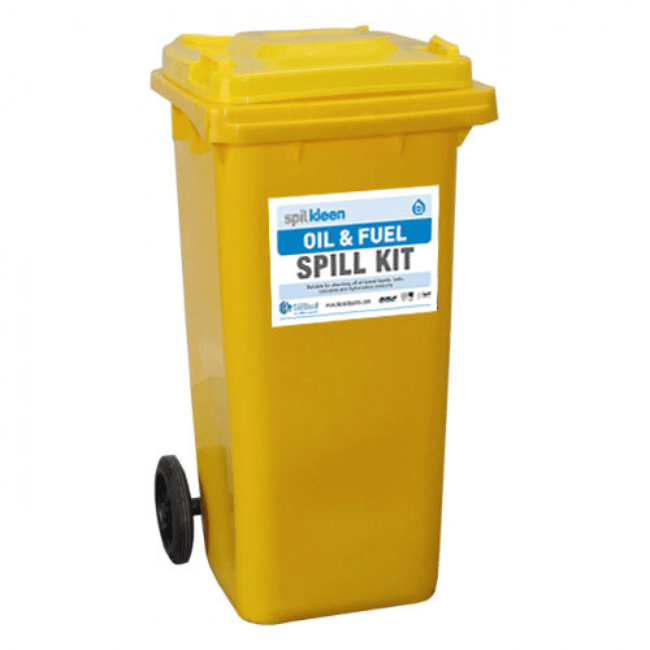 Spilkleen Oil & Fuel Spill Kit 120 Litre - Fosse Liquitrol