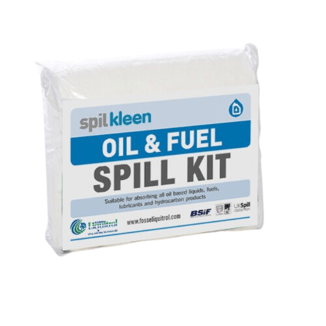Spilkleen Oil & Fuel Spill Kit 15 Litre - Fosse Liquitrol