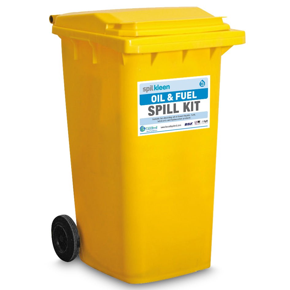 Spilkleen Oil & Fuel Spill Kit 240 Litre - Fosse Liquitrol