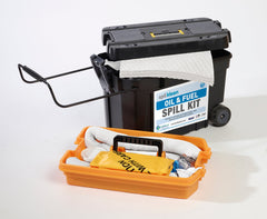 Spilkleen Oil & Fuel Trolley Spill Kit 70 Litre - Fosse Liquitrol