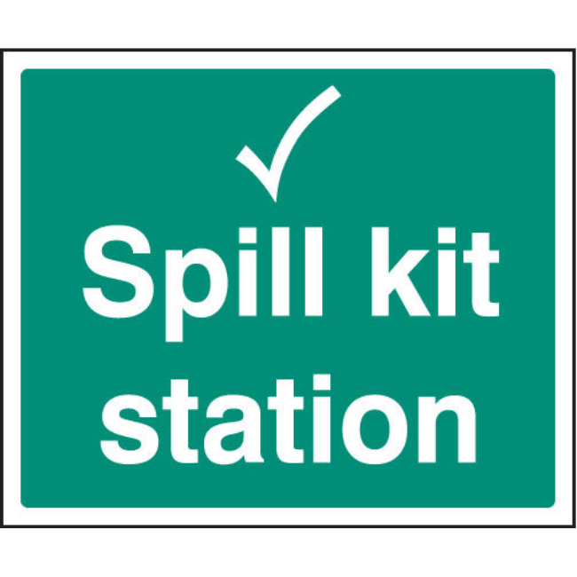 Spill Kit Station Sign RP - Fosse Liquitrol