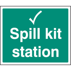 Spill Kit Station Sign SAV - Fosse Liquitrol