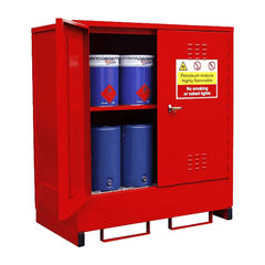 Steel 16 x 25 Litre Drum Store - Fosse Liquitrol