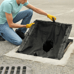 Ultra Adjustable Frame Drain Guard - Fosse Liquitrol