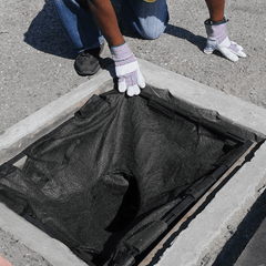 Ultra Adjustable Frame Drain Guard - Fosse Liquitrol