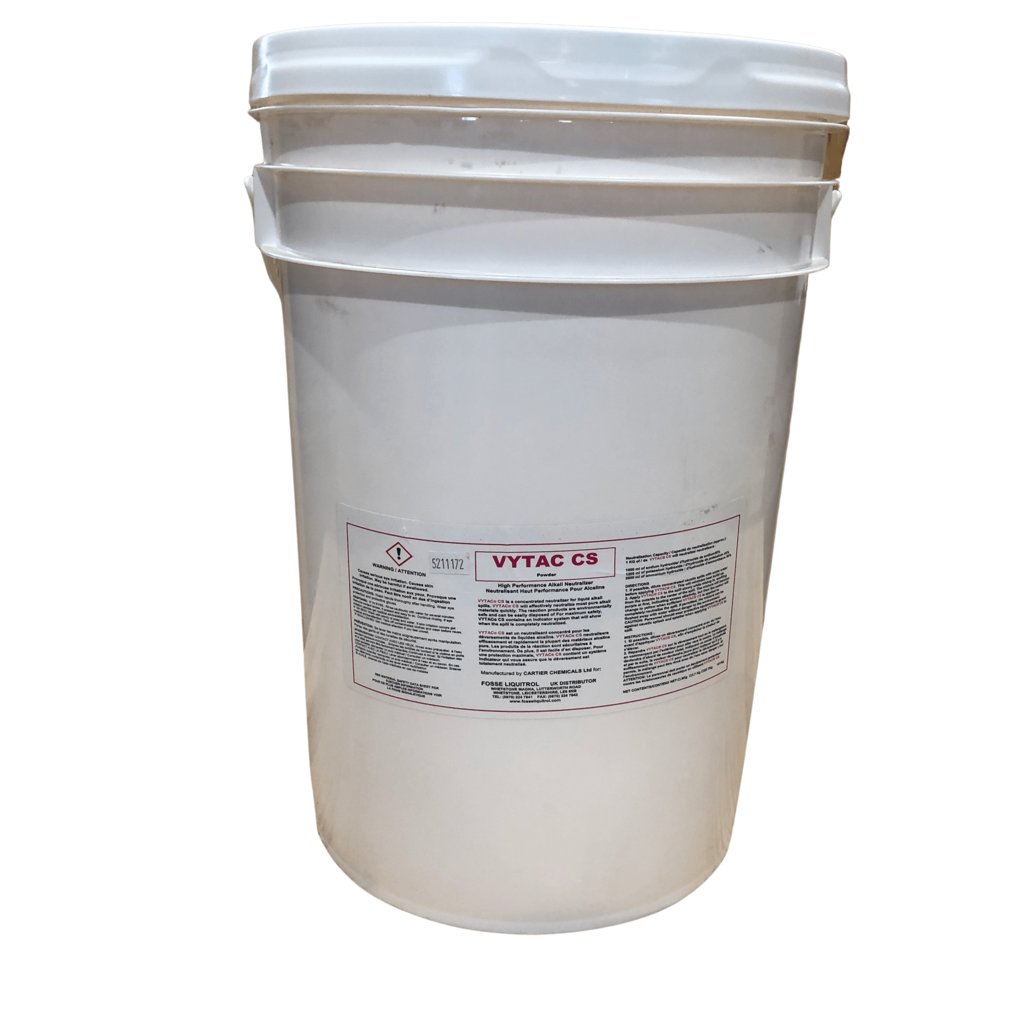 Vytac Alkali Neutraliser 20kgs - Fosse Liquitrol
