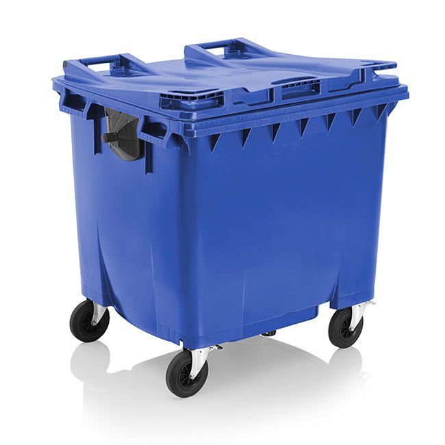 Wheelie Bin 1100 Litre Blue - Fosse Liquitrol