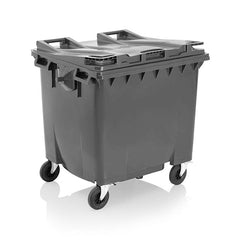 Wheelie Bin 1100 Litre Dark Grey - Fosse Liquitrol