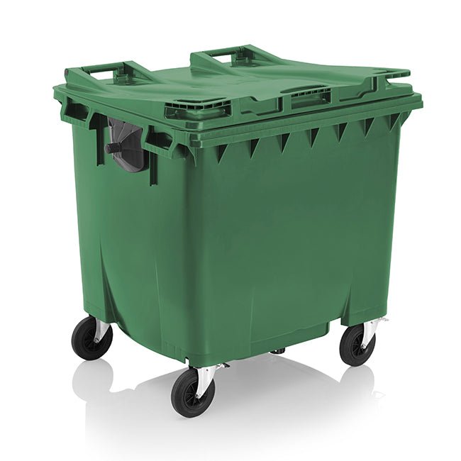 Wheelie Bin 1100 Litre Green - Fosse Liquitrol