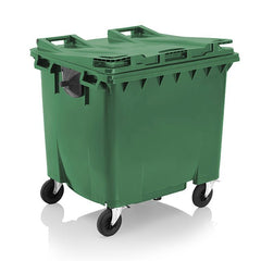 Wheelie Bin 1100 Litre Green - Fosse Liquitrol