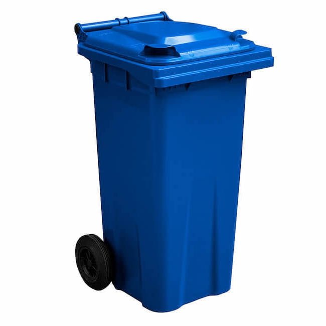 Wheelie Bin 120 Litre Blue - Fosse Liquitrol